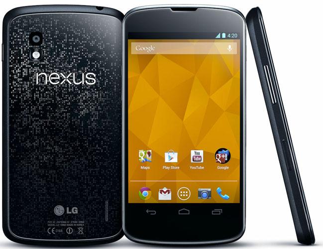 Nexus 4 en negro