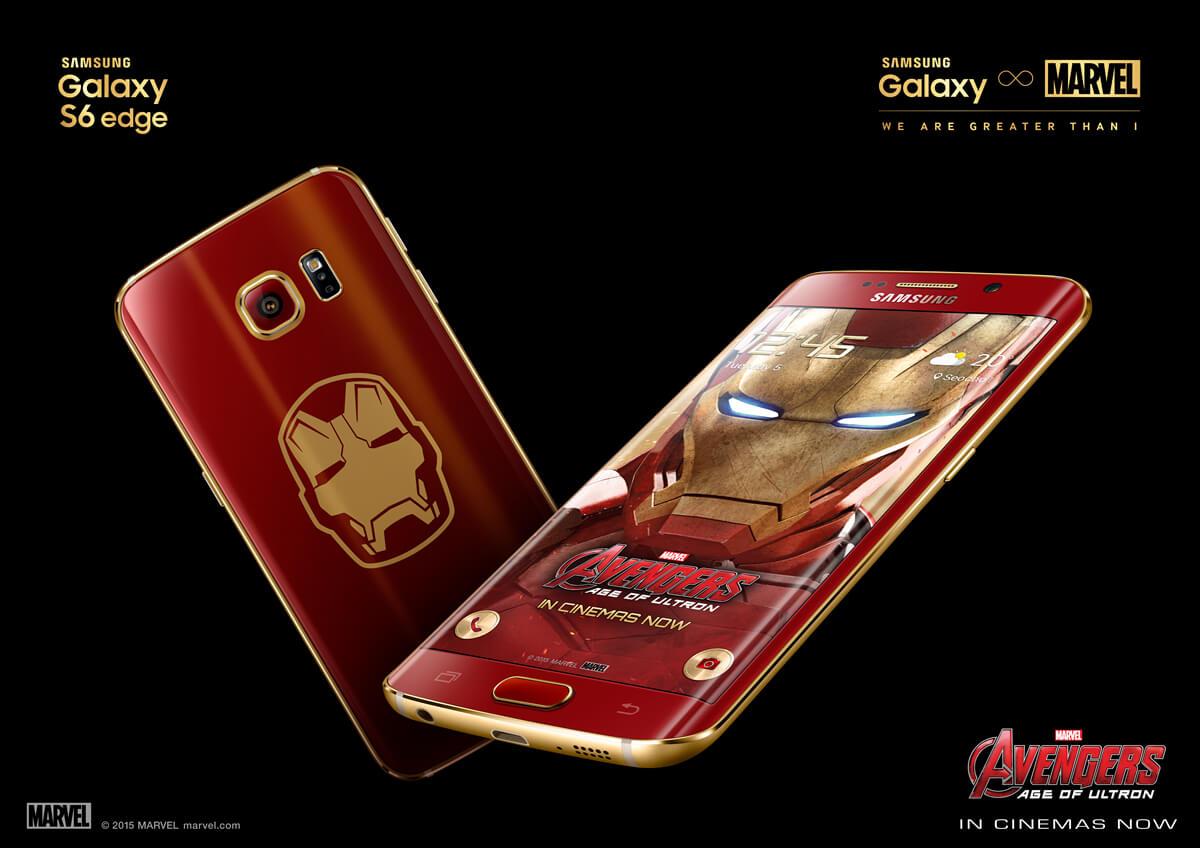Samsung Galaxy S6 Edge Iron Man Limited Edition