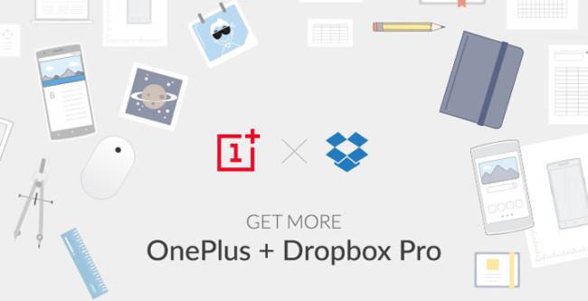 OnePlus One con Dropbox Pro