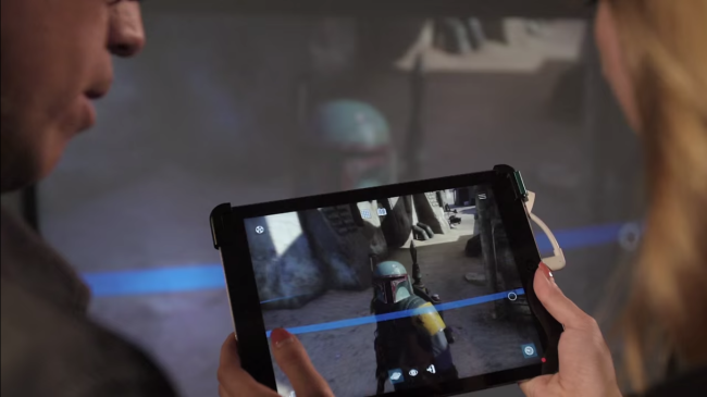 Star Wars IPad y realidad virtual.
