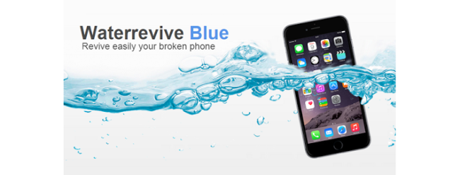 Waterrevive Blue revive móviles mojados.