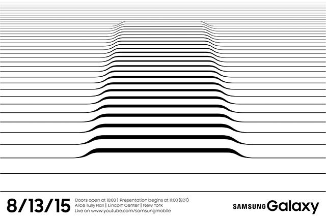 Invitación Samsung Unpacked 2015 Galaxy Note 5