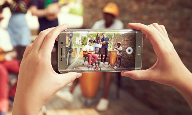 Samsung Galaxy S6 Edge Plus opciones de cámara