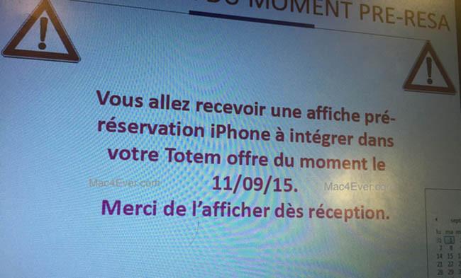iPhone 6s fecha reserva