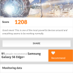 Resultado en 3D Mark del Samsung Galaxy S6 Edge Plus