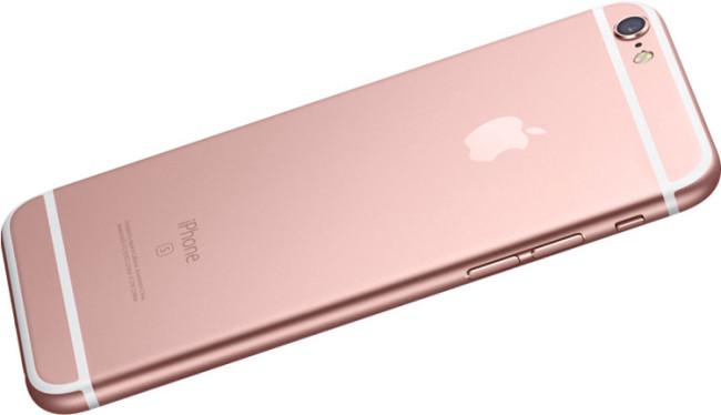 iPhone 6s en color oro rosa