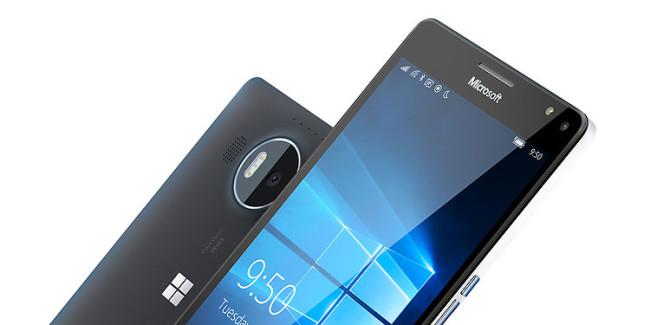 Camara del Microsoft Lumia 950 XL