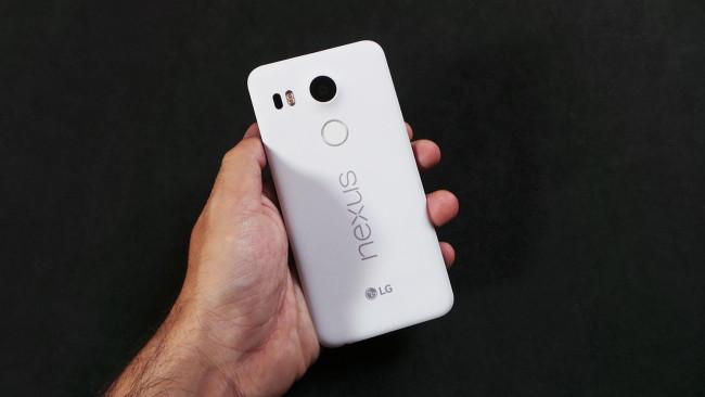 Camara del Nexus 5X blanco