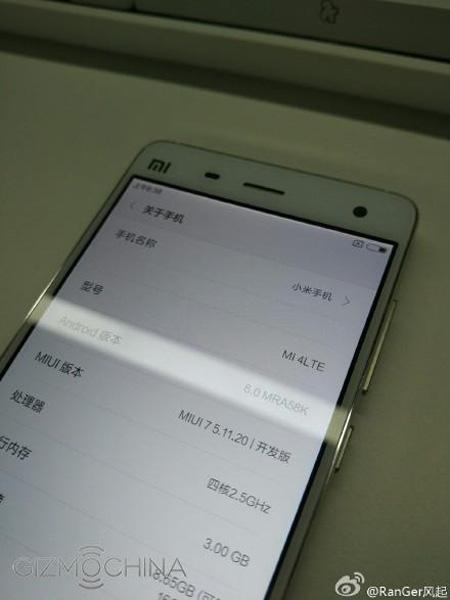Xiaomi Mi4 con Android 6.0