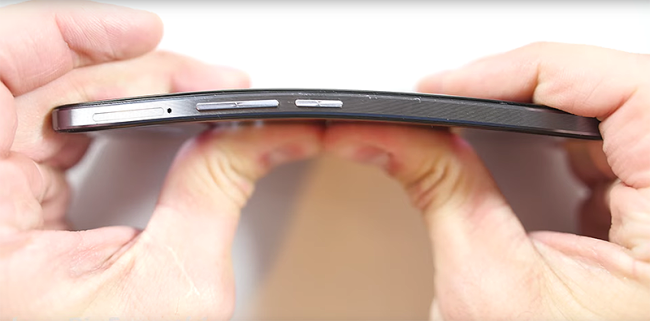 OnePlus X test de doblado