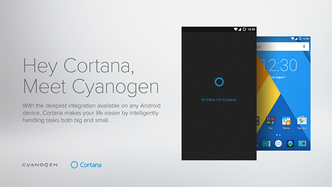 CyanogenMod Cortana