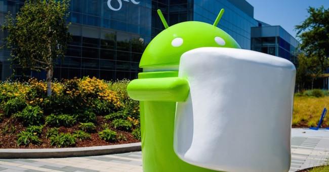 Muñeco Android con Marshmallow