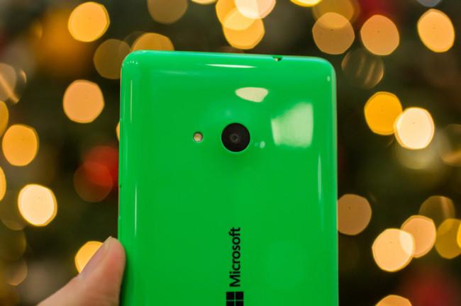 Microsoft Lumia de color verde