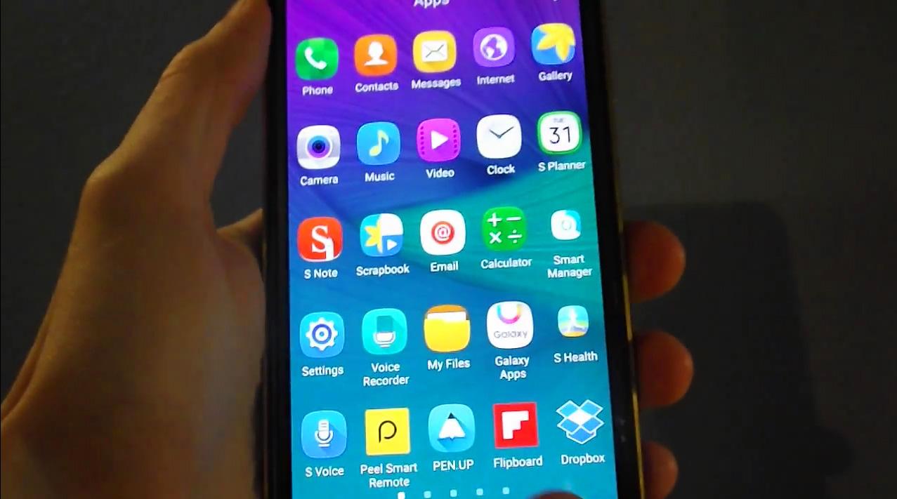 TouchWiz con Android 6.0 en Samsung Galaxy Note 4