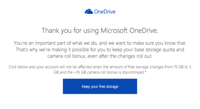 OneDrive de Microsoft