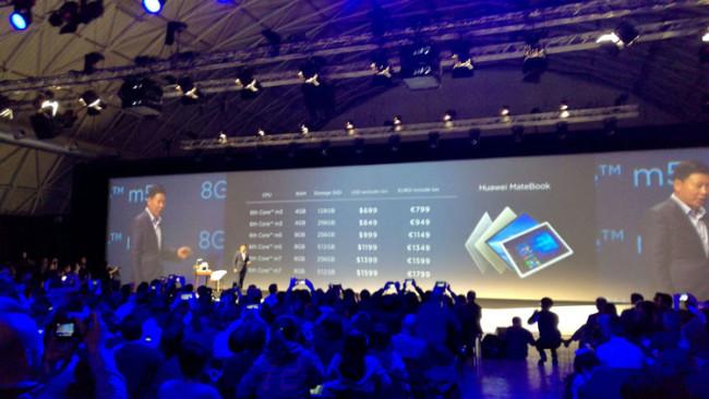 Precios del Huawei MateBook