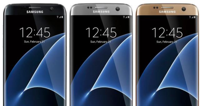 Samsung Galaxy S7 edge renders