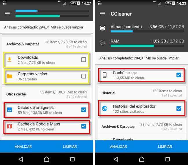 CCleaner para Android