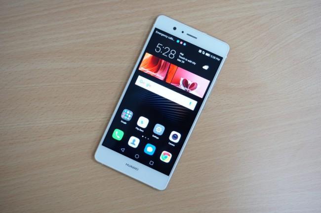 Huawei P9 Lite de color blanco