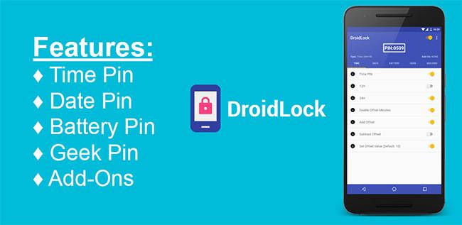 DroidLock App Dynamic PIN