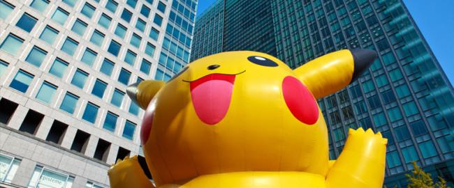 globo gigante de pikachu