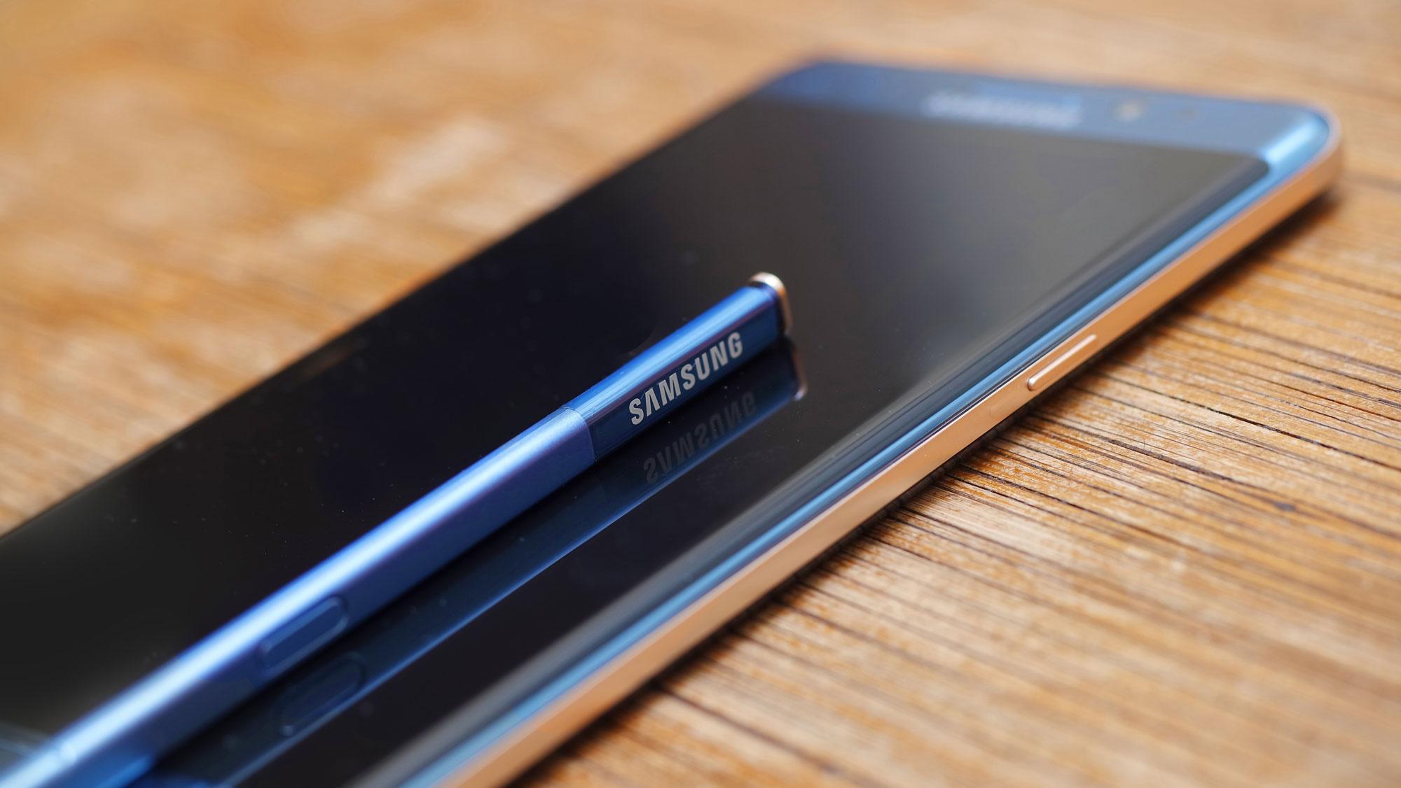 S Pen en el Samsung Galaxy Note 7