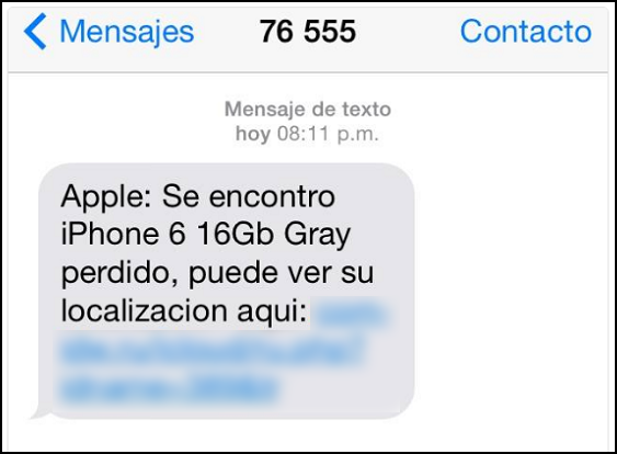 acceso icloud SMS