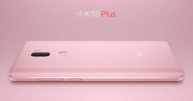 Xiaomi mi5s Plus rosa