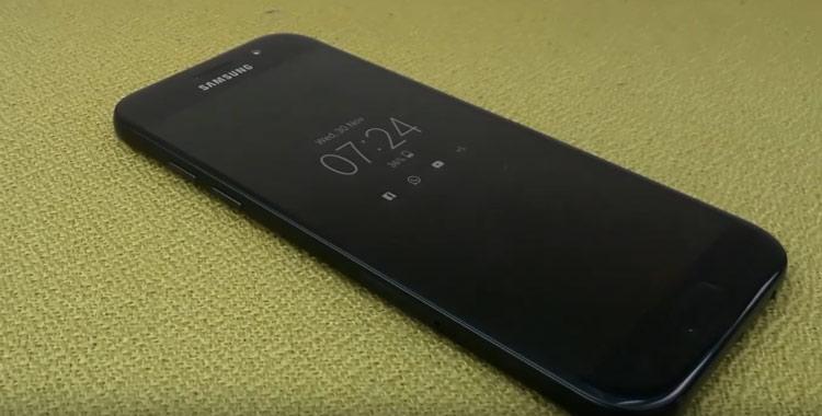 Diseño del Samsung Galaxy A5 2017