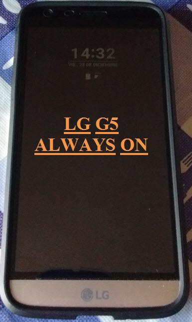 Always On del LG G5