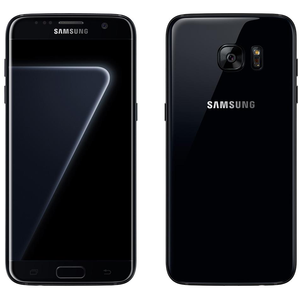 Carcasa del Samsung Galaxy S7 negro brillante