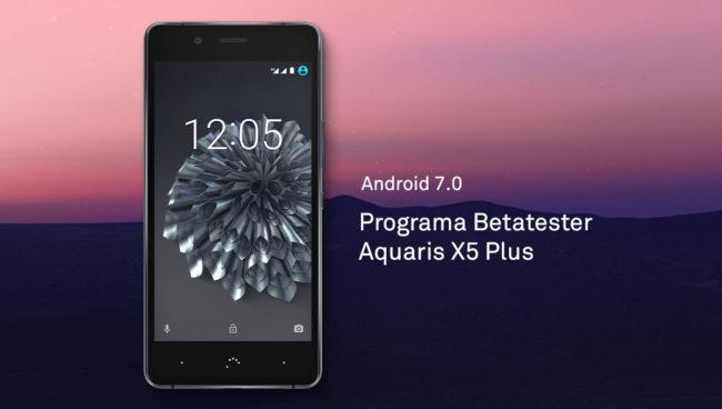 BQ X5 Plus con Android 7 Nougat