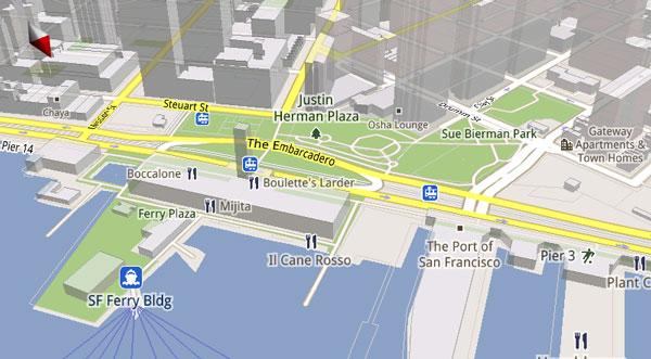 Actualización de Googlemaps 5.0 para Android