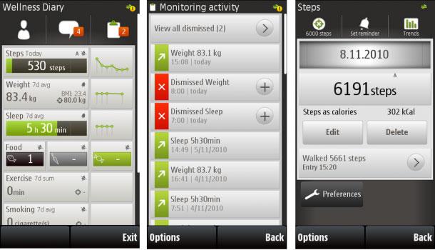 Mantente en forma con la aplicación “Wellness Diary Beta” para Nokia