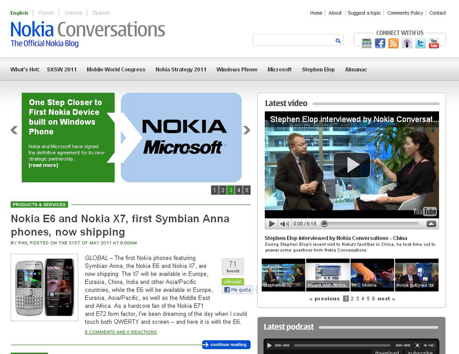 Nokia Conversations