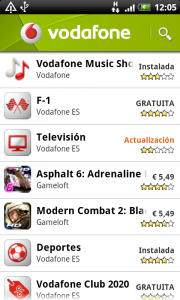 VODAFONE ANDROID 3