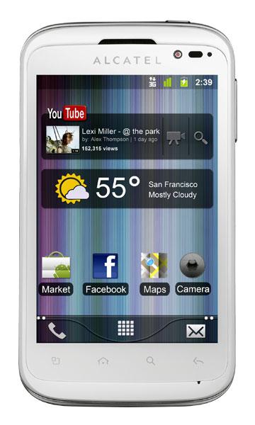 Alcatel One Touch Smart 991 frontal
