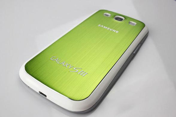 Carcasas de colores para el Galaxy S3, verde