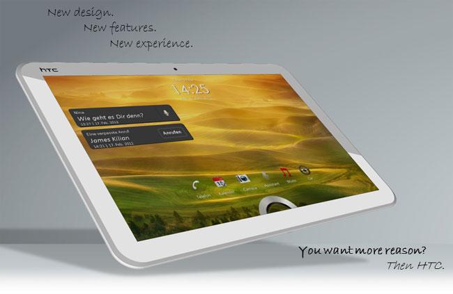 Nueva y diferente tableta HTC