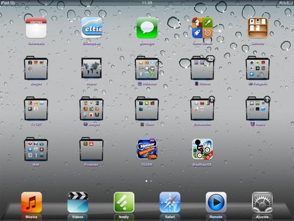 Cómo cambiar los iconos del iPad