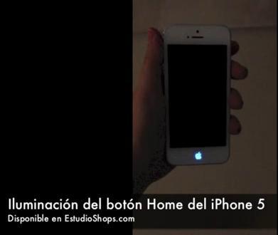iPhone 5: Modding para iluminar la manzana del botón Home
