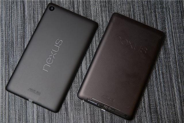 Parte posterior Nexus 7