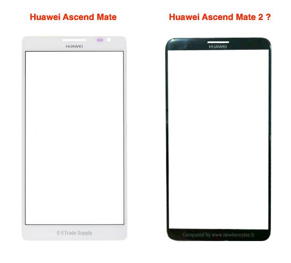 Comparativa de la pantalla del Huawei Ascend Mate 2 compara da con el modelo original