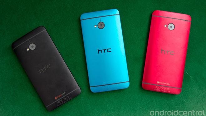 Colores disponibles para el HTC One