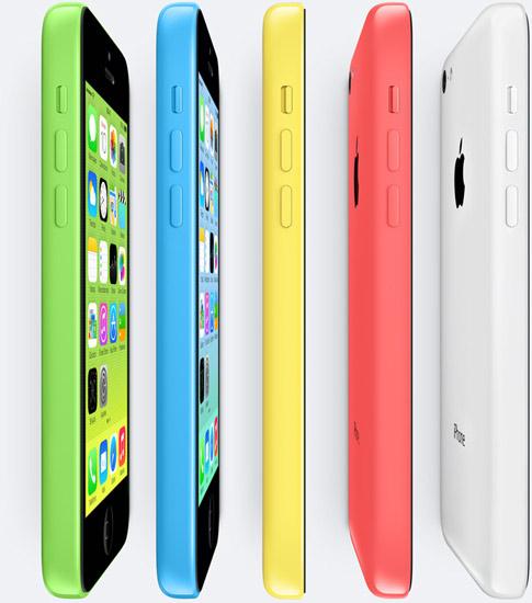 Carcasa de colores del iPhone 5C