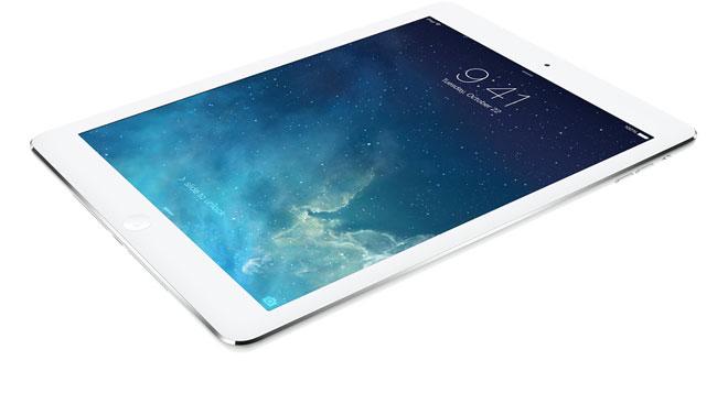 Nuevo iPad Air en blanco