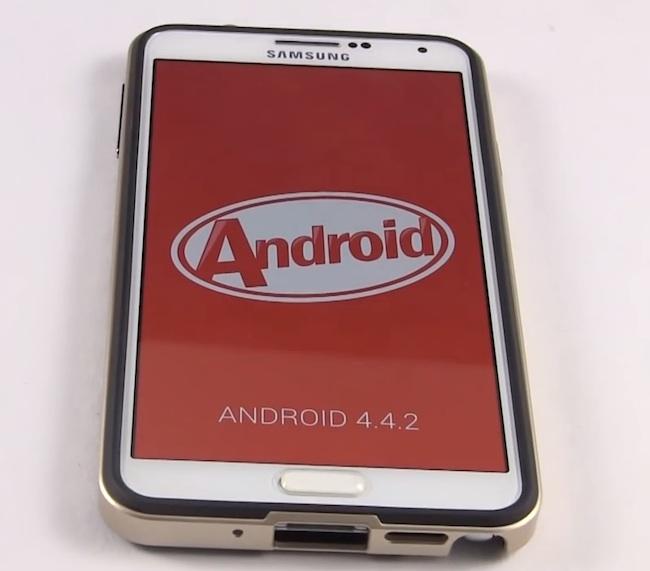Galaxy note 3 android kitkat