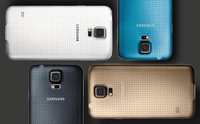 Samsung Galaxy S5 en cuatro colores