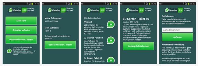 WhatsApp SIM para Android
