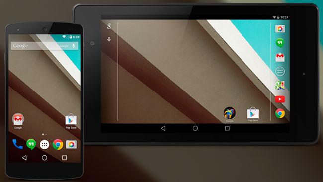 Nexus 5 con Android L